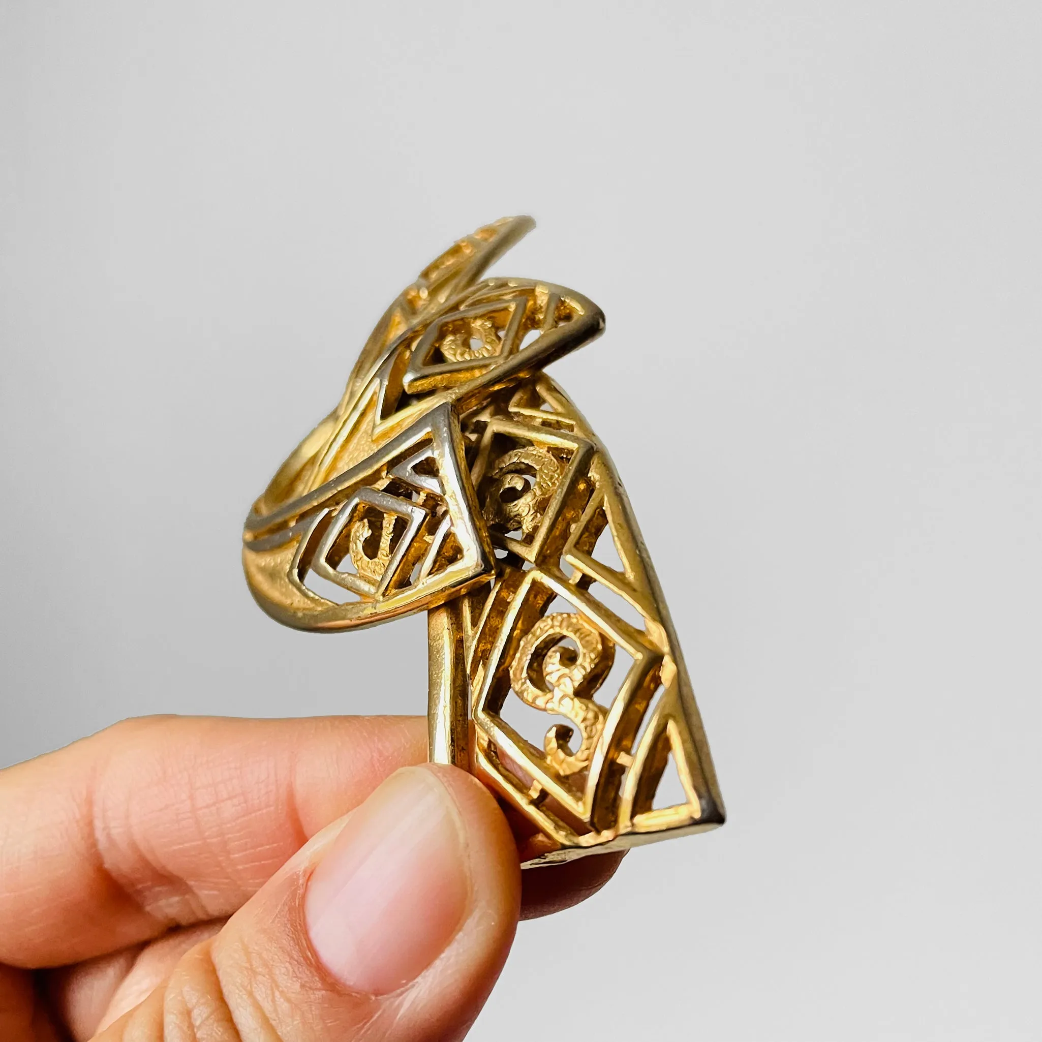 1940s Ribbon Brooch