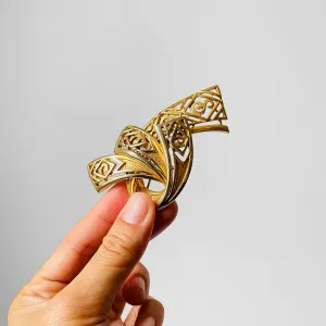 1940s Ribbon Brooch