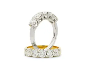 5 Stone Rings