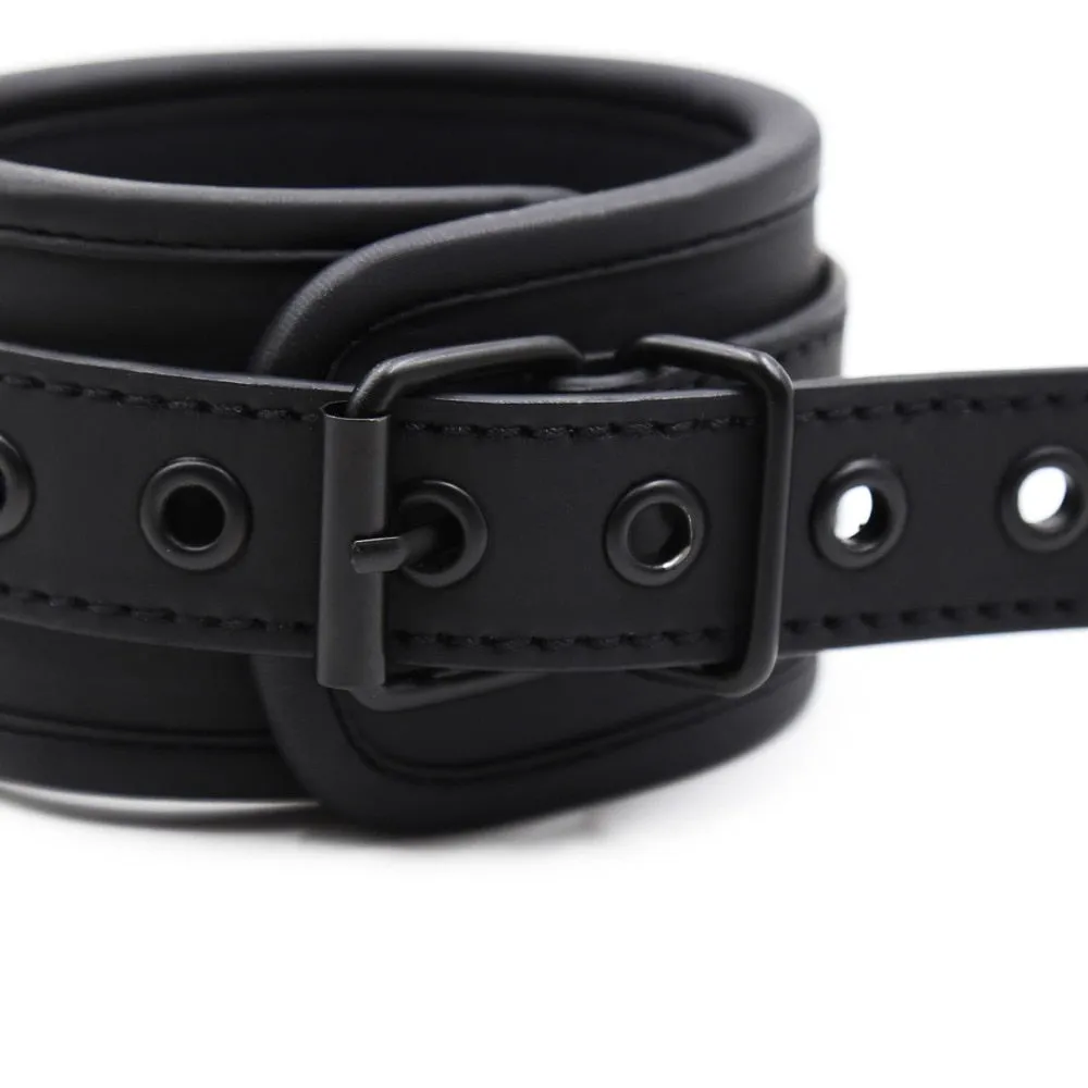 Adjustable PU Leather Handcuff Ankle Cuff Restraints
