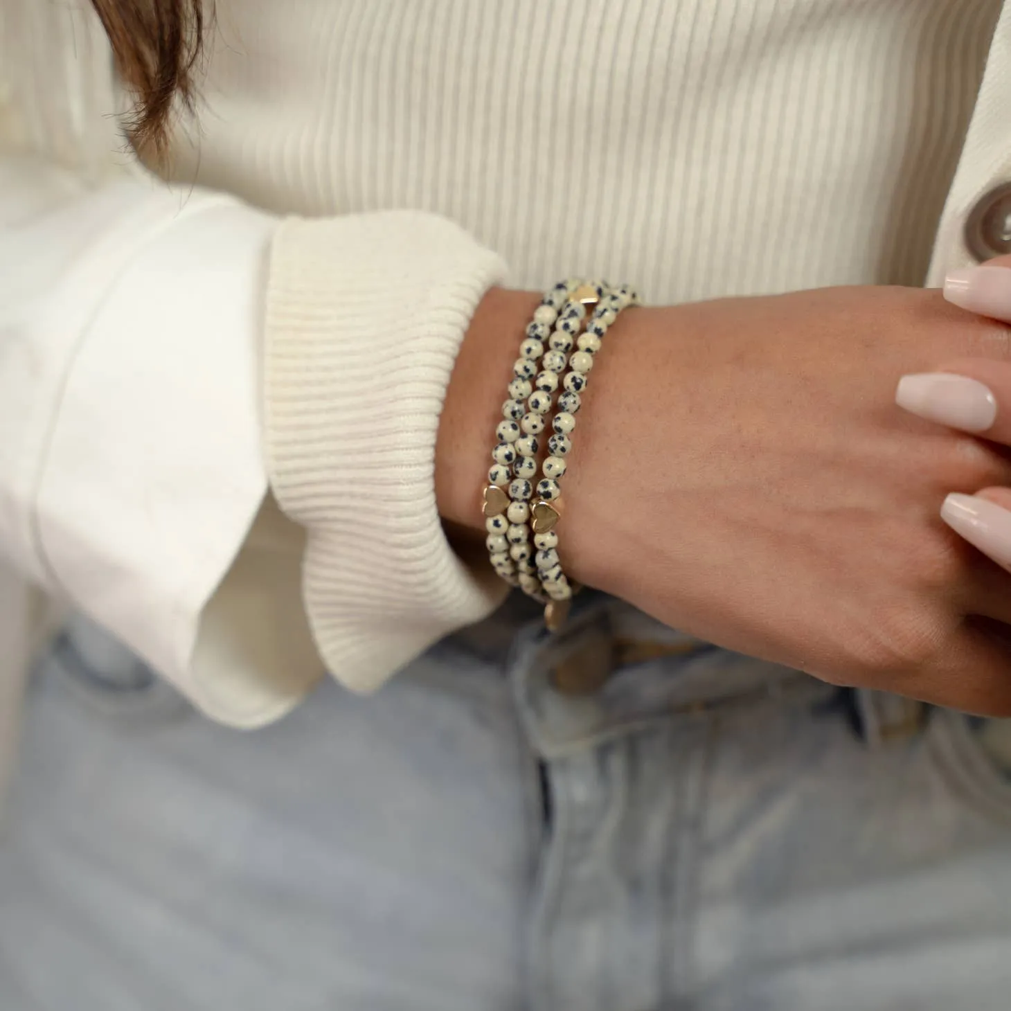 Boho Mini Heart Bracelet