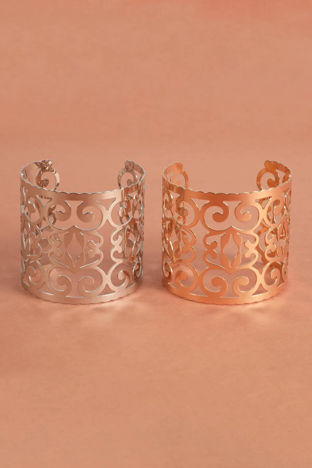 BOHO PATTERN CUFF BRACELET-