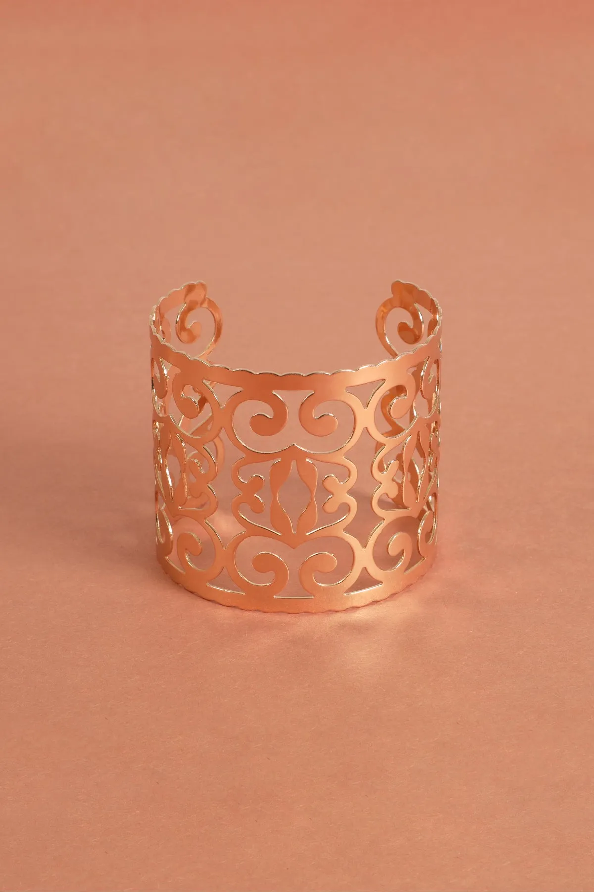 BOHO PATTERN CUFF BRACELET-