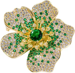 Brooches and Pins for WomenVintage Brooches for Women Rhinestone Brooch for Wedding