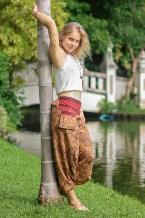 Brown Ocean Pants