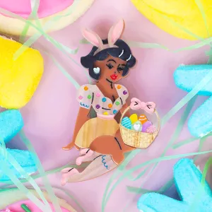 Bunny Belle Easter Brooch