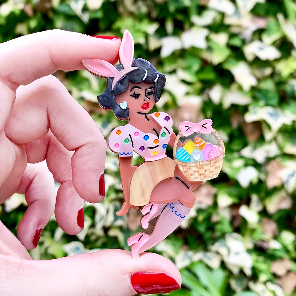 Bunny Belle Easter Brooch