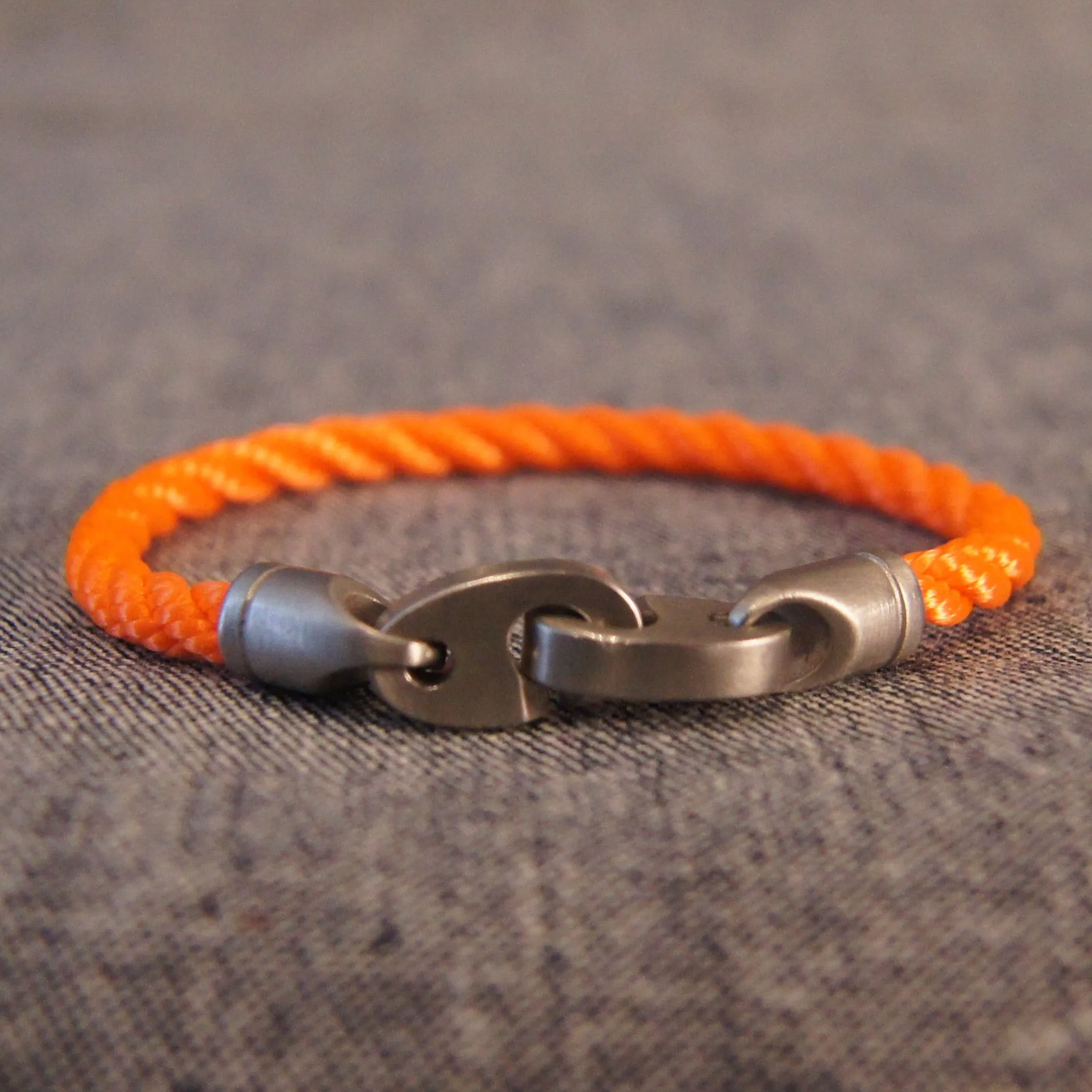Catch Single Rope, Orange/Steel