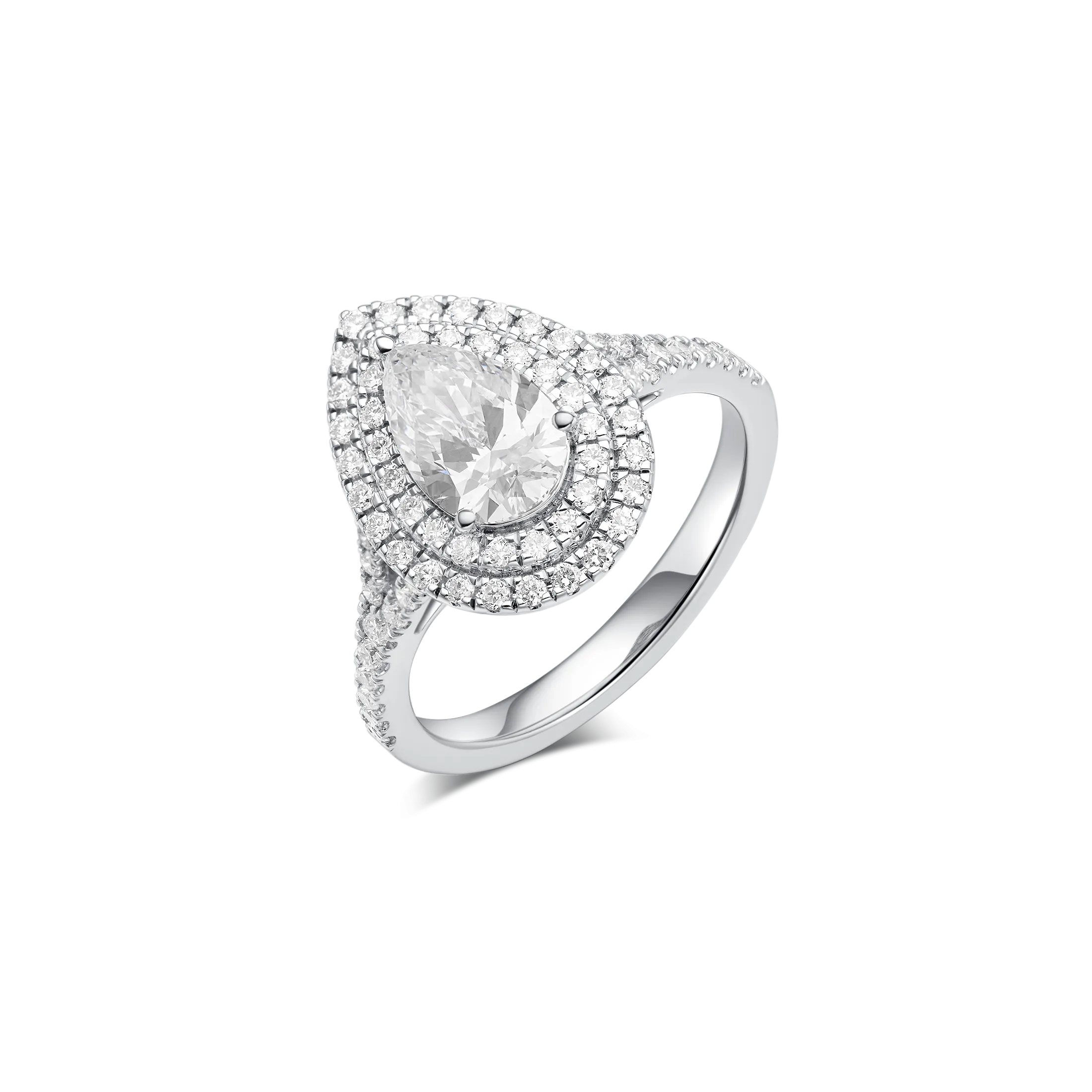 Eternal blossom engagement ring