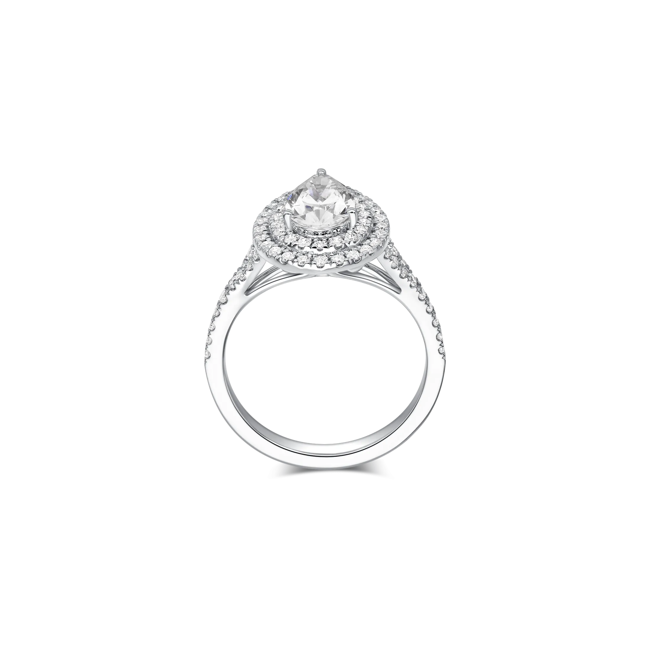 Eternal blossom engagement ring