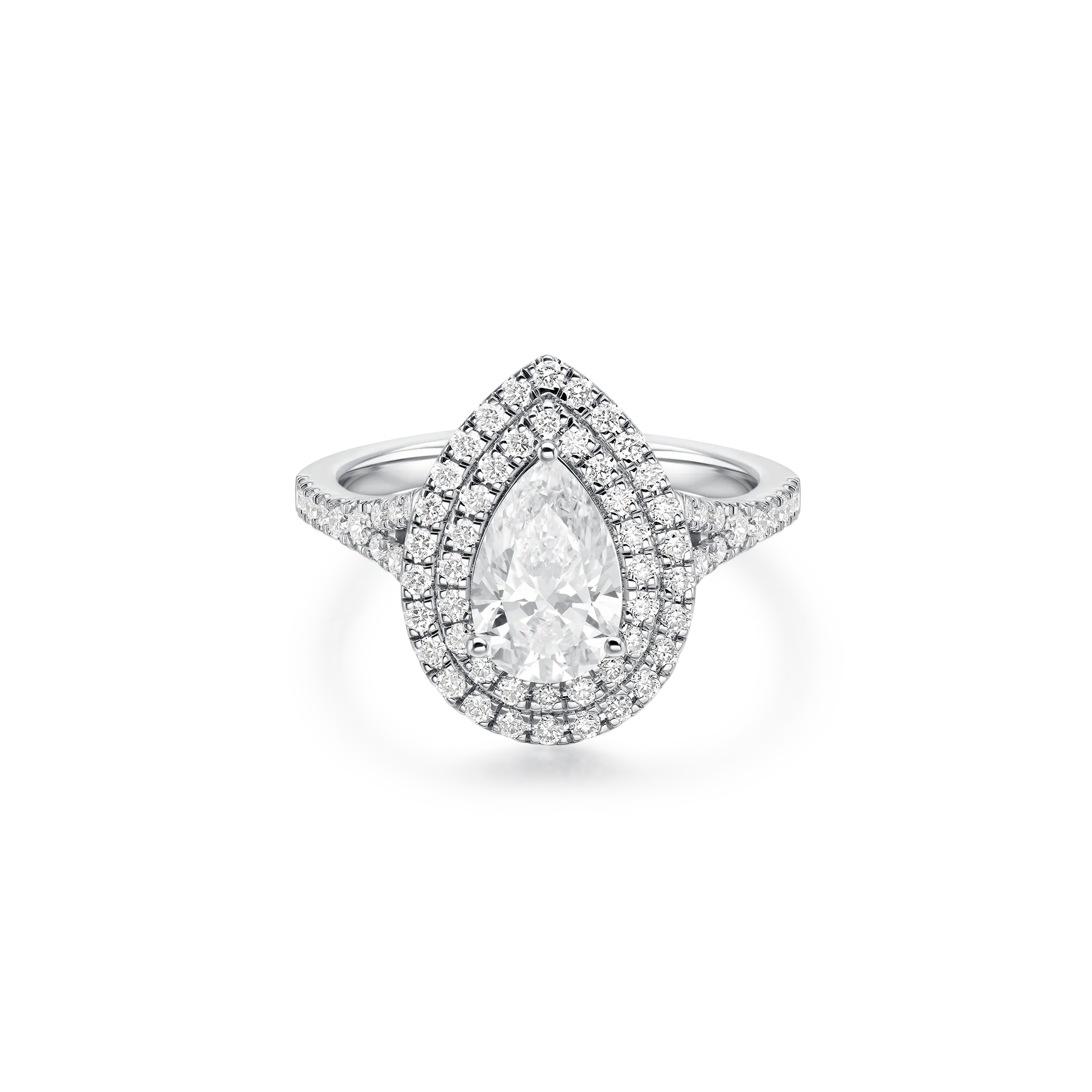 Eternal blossom engagement ring