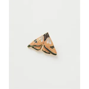 Fable England 4cm Gold Plated Moth Brooch