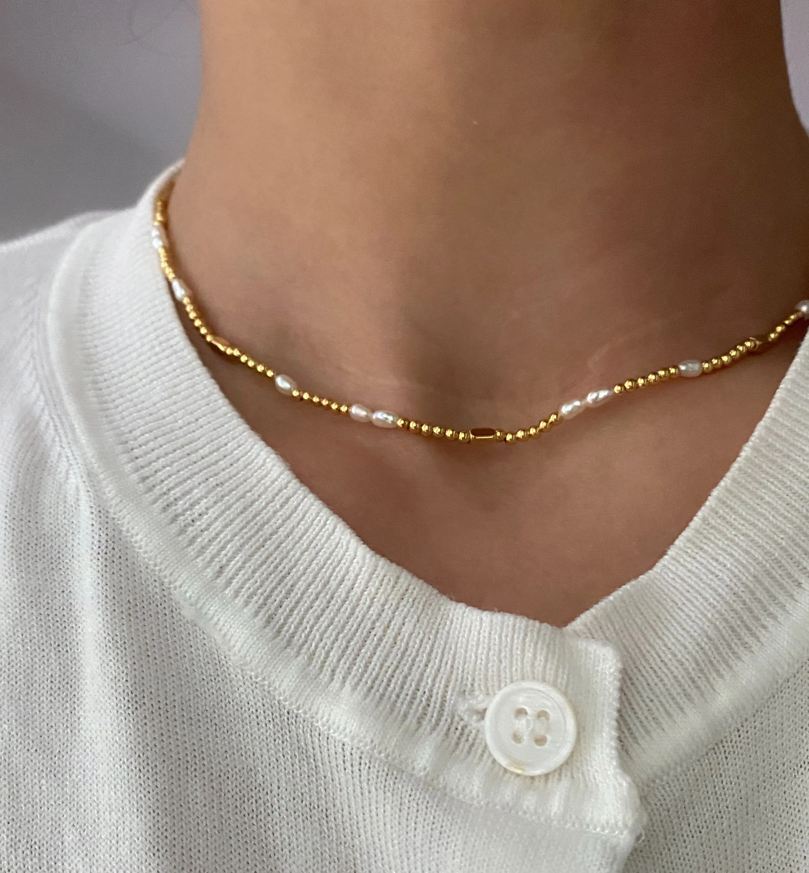 Freya Beaded Choker
