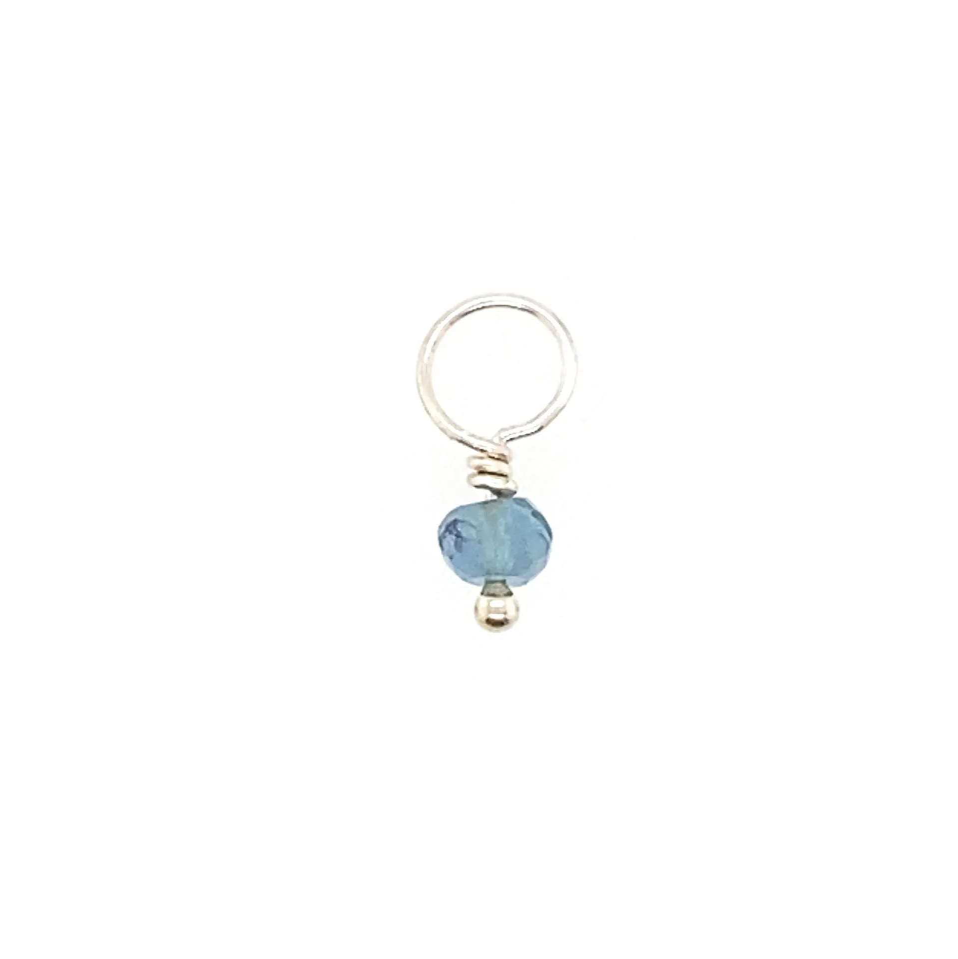 Gemstone Charm (Rondelle)