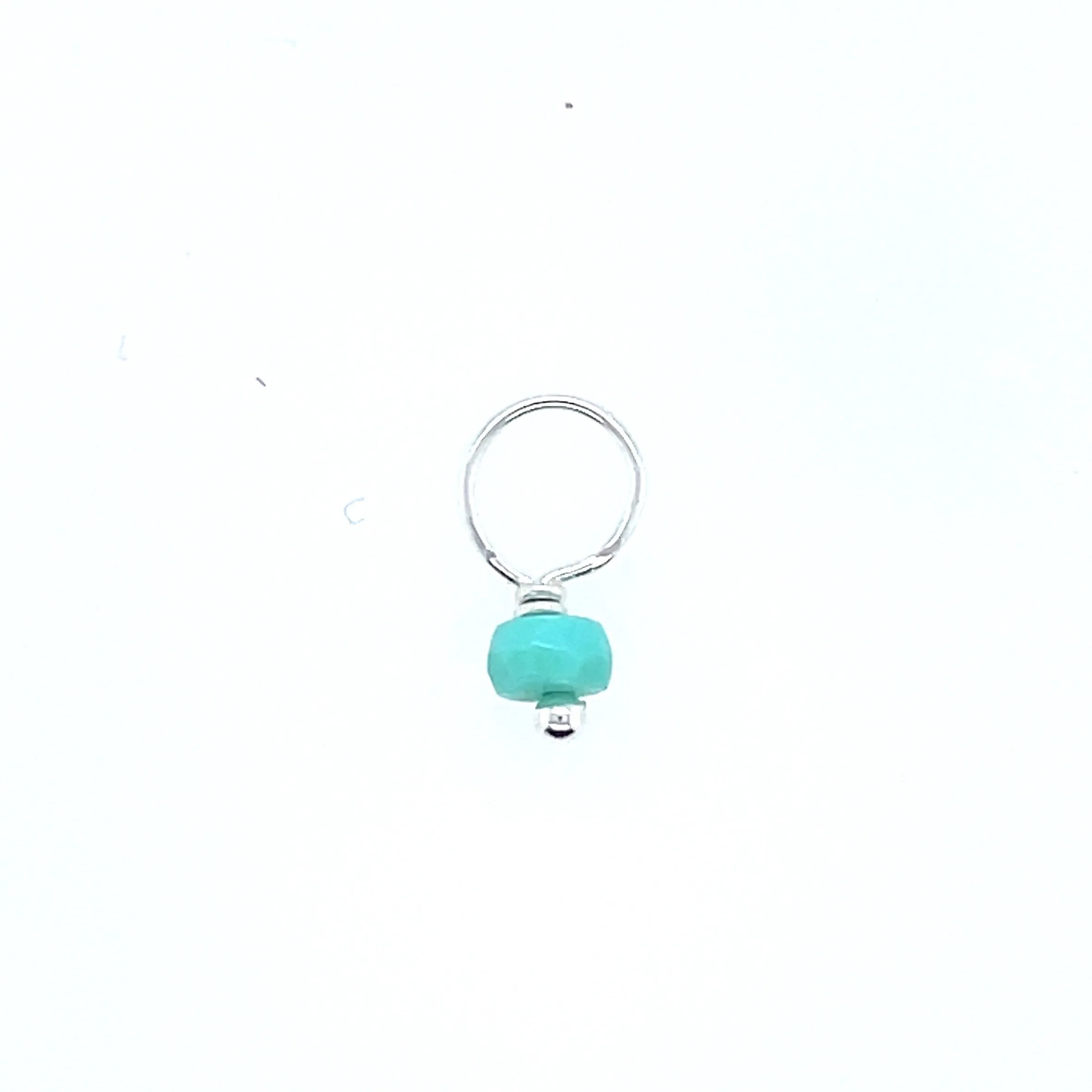 Gemstone Charm (Rondelle)