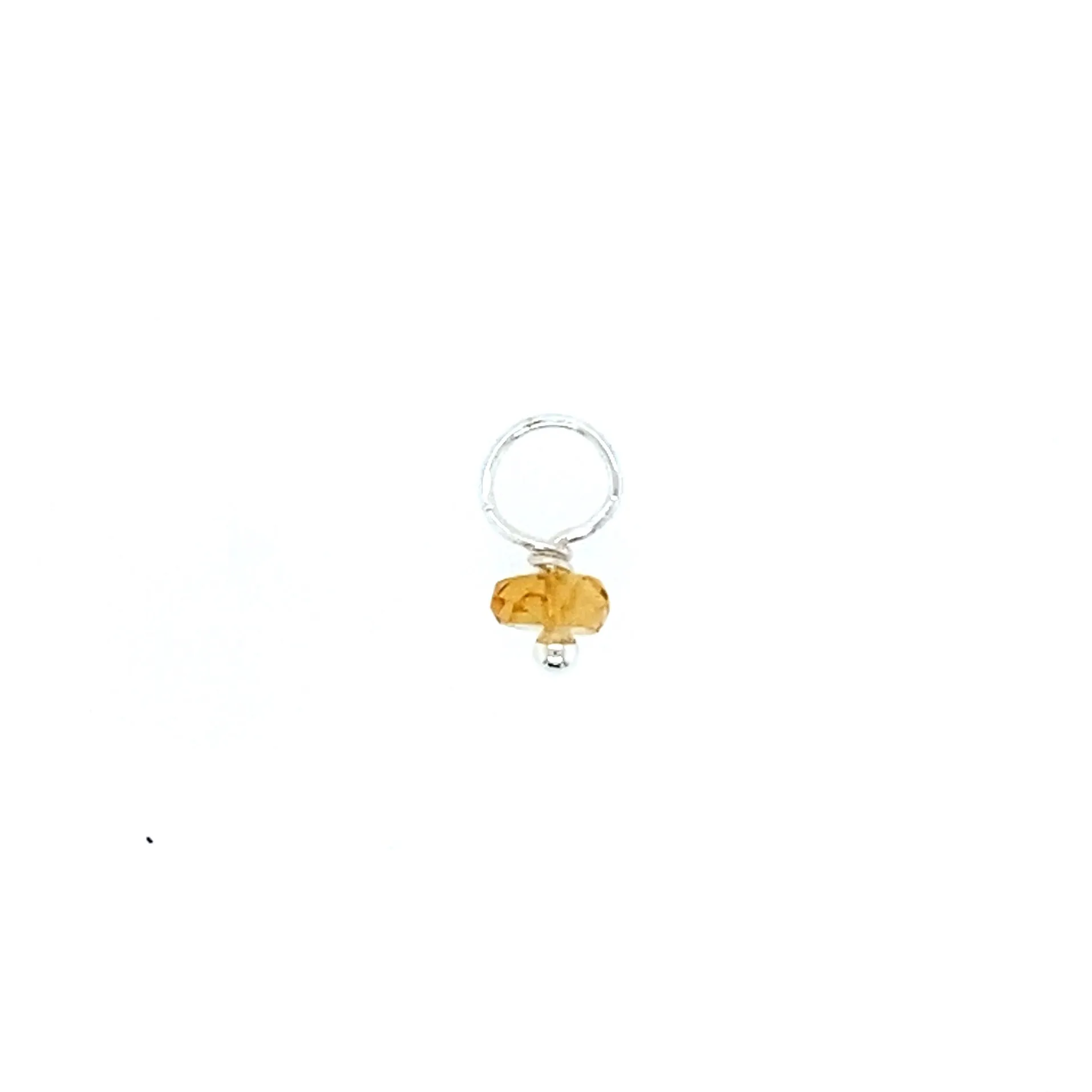 Gemstone Charm (Rondelle)
