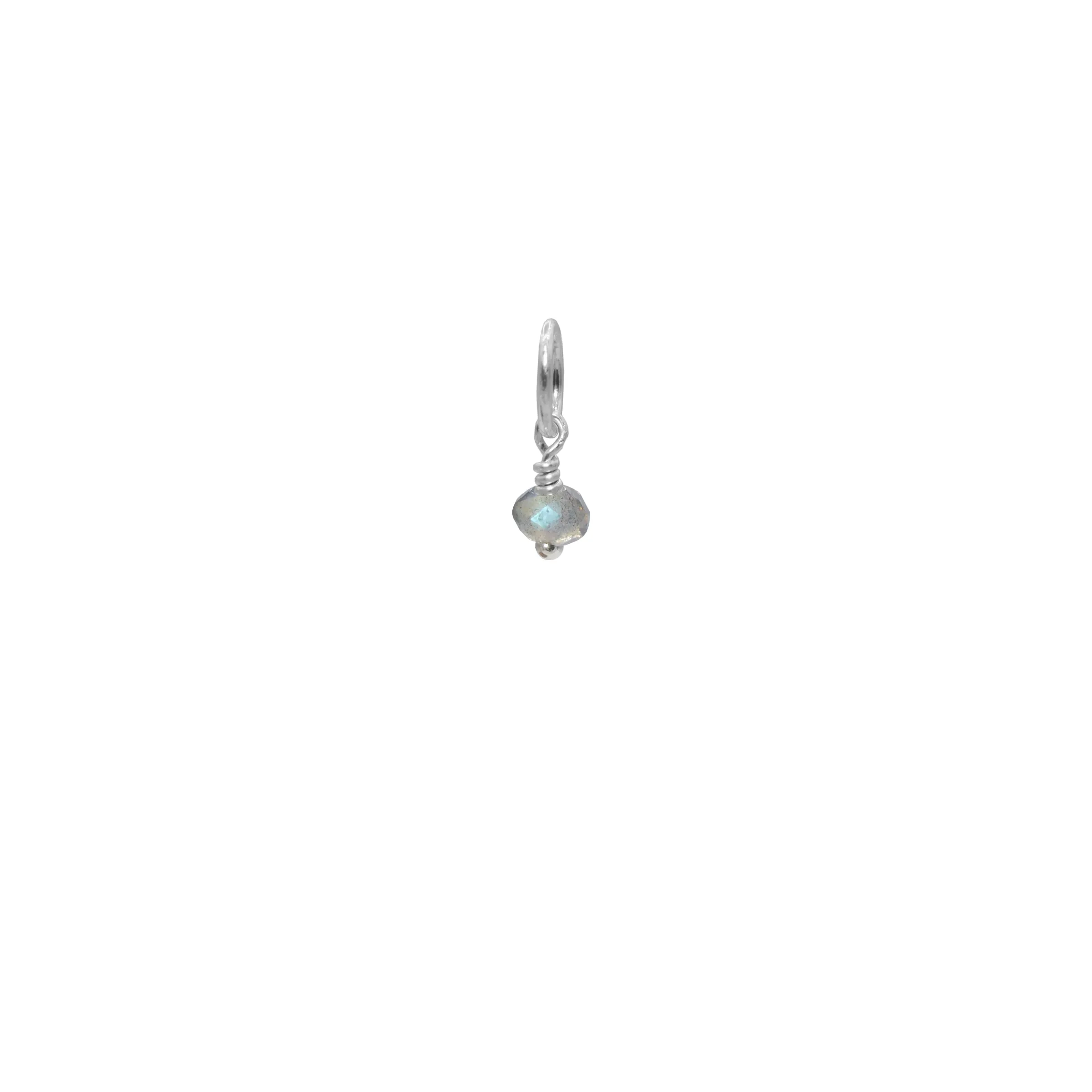 Gemstone Charm (Rondelle)
