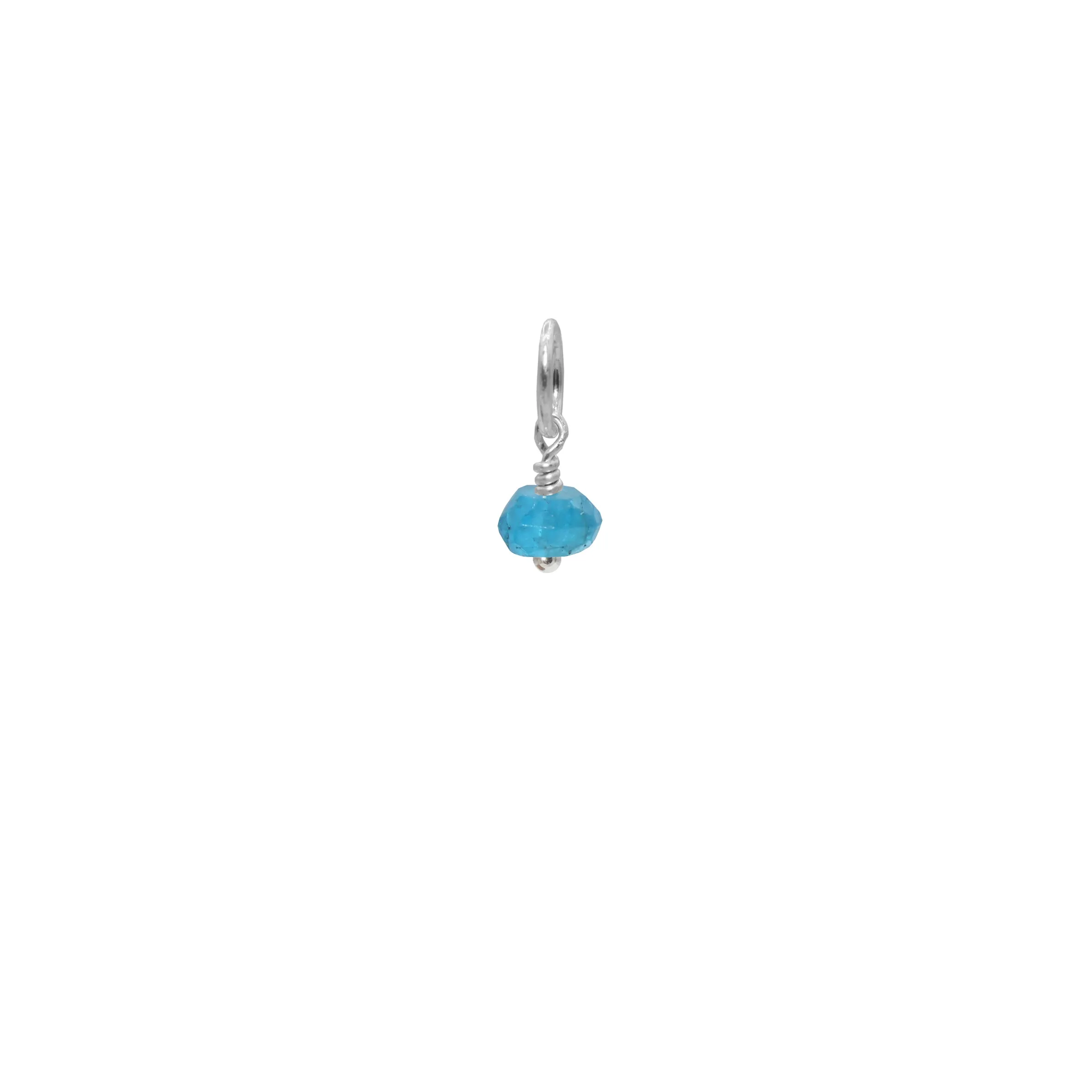 Gemstone Charm (Rondelle)