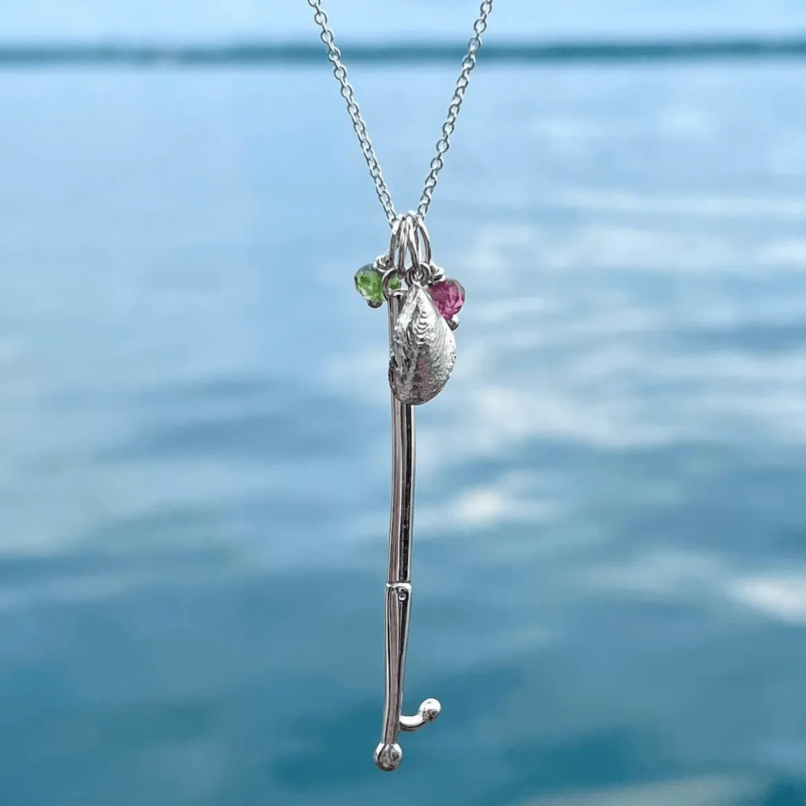 Gemstone Charm (Rondelle)