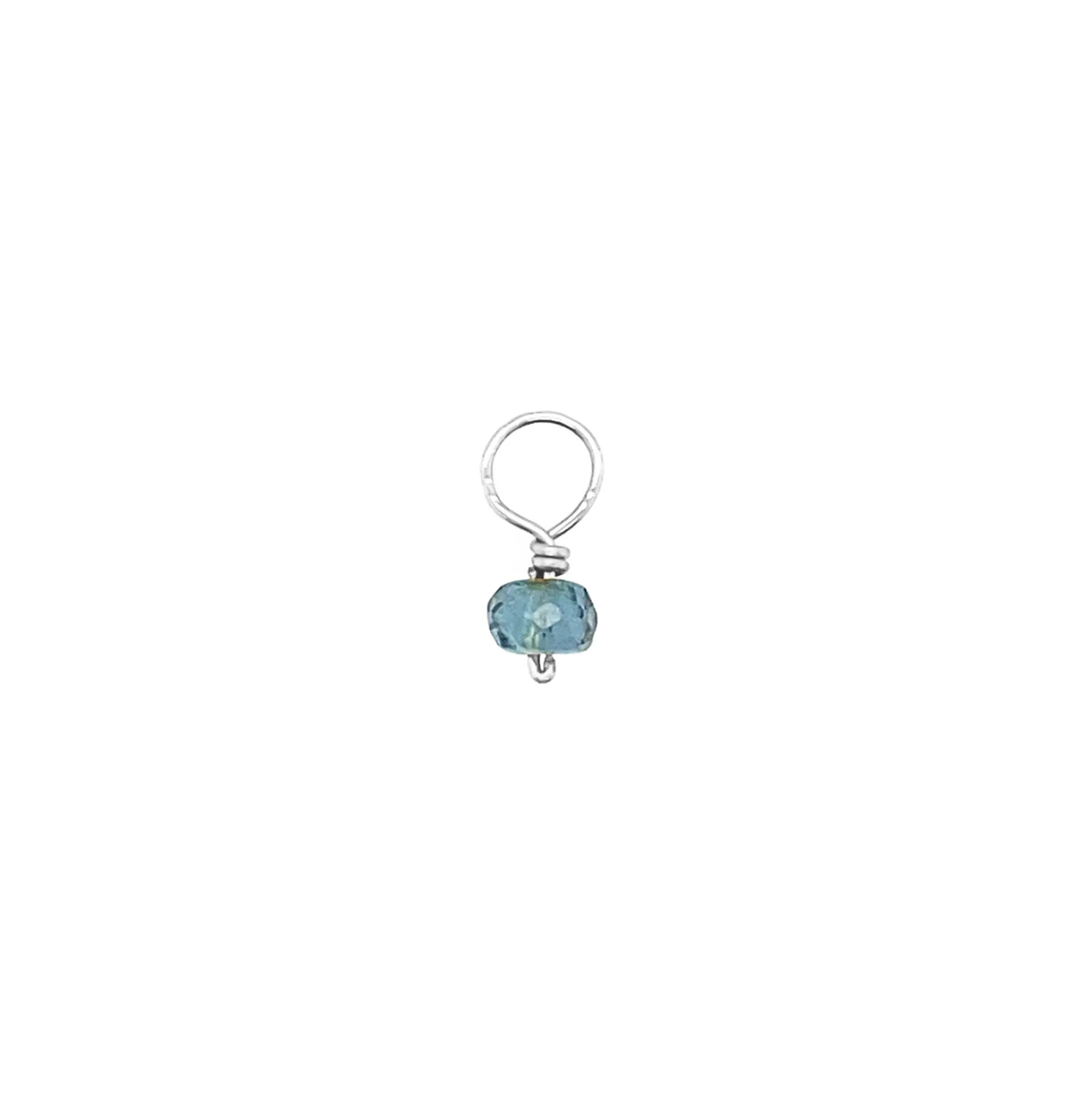 Gemstone Charm (Rondelle)