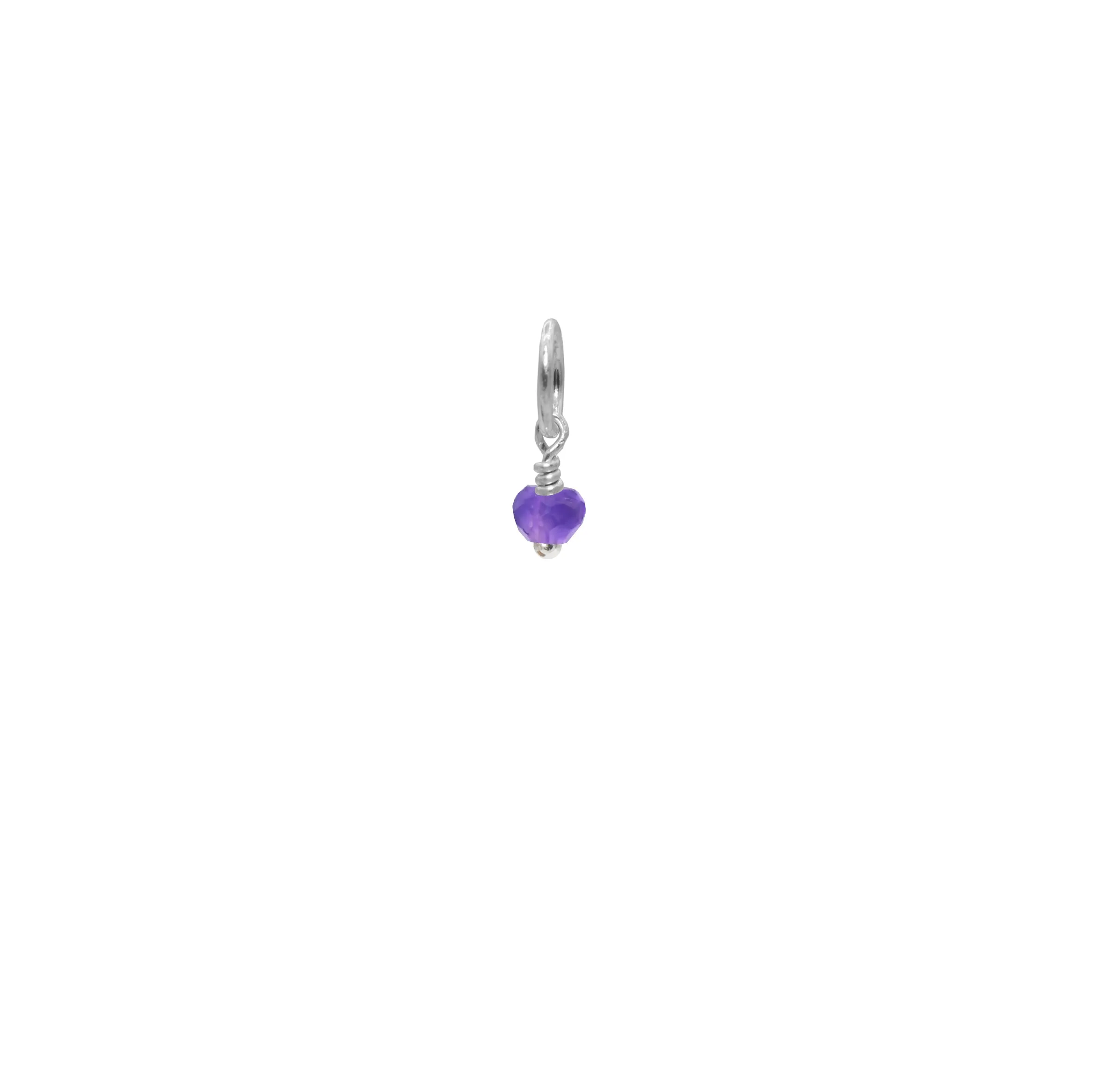 Gemstone Charm (Rondelle)