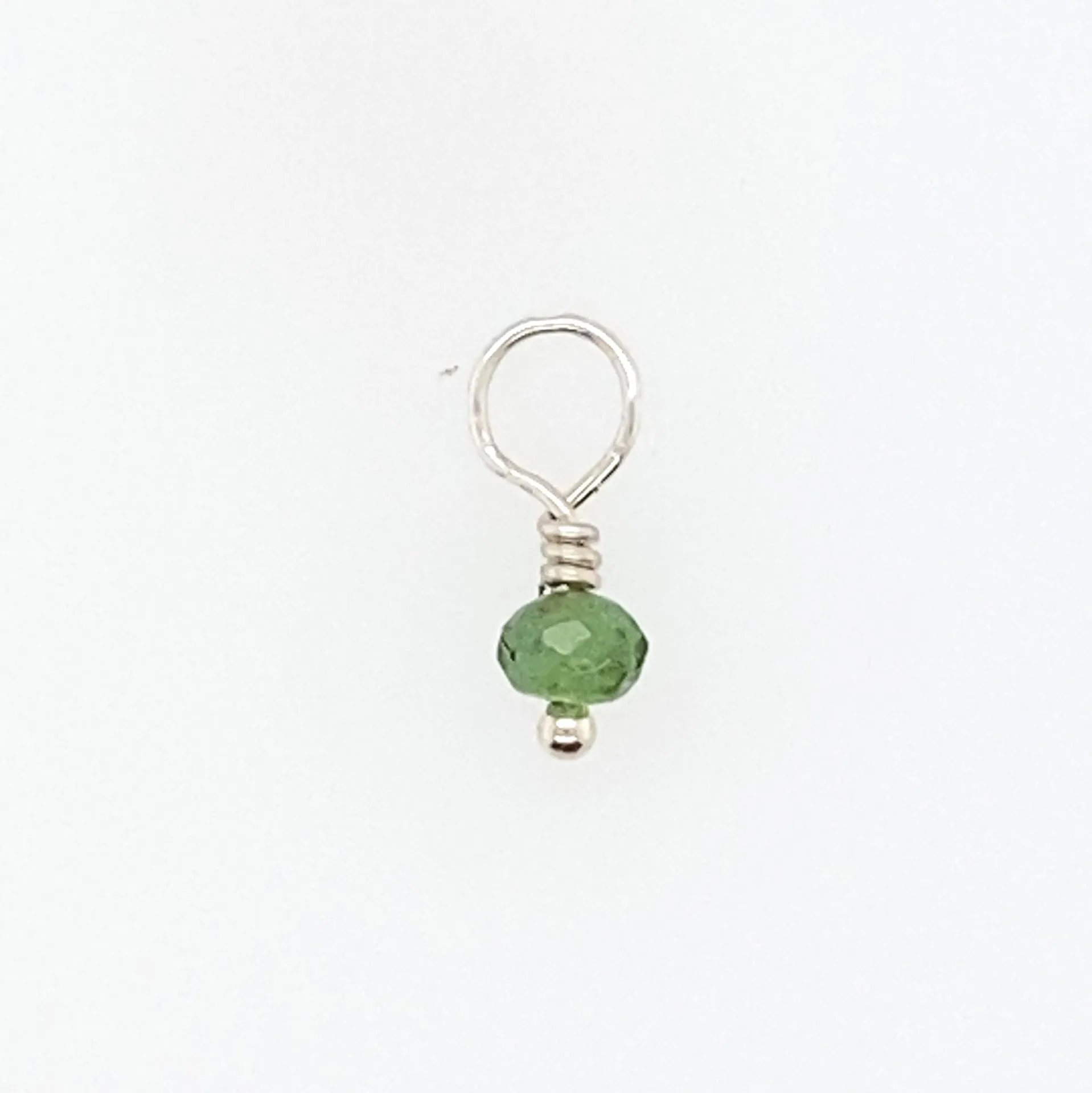 Gemstone Charm (Rondelle)