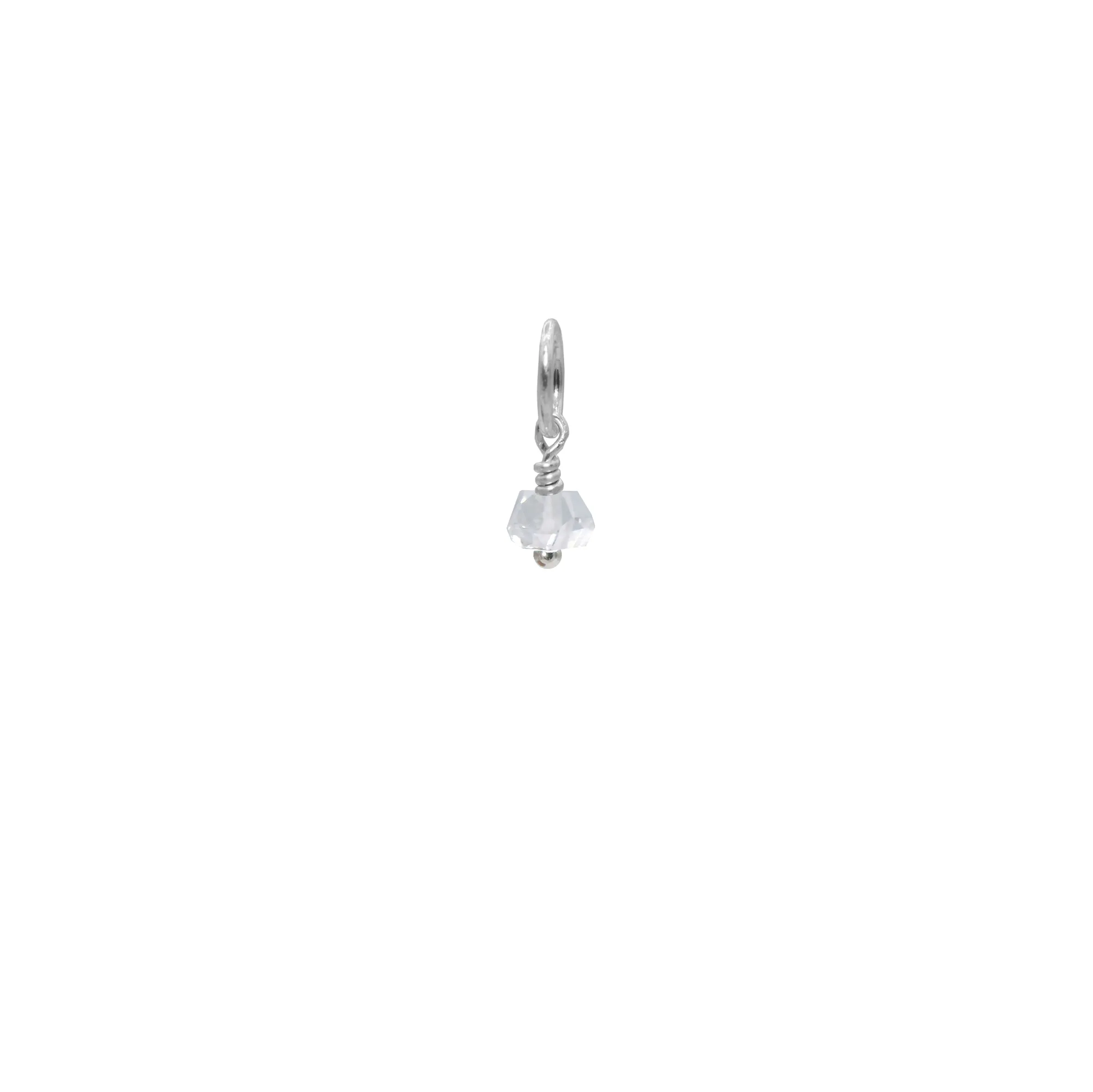 Gemstone Charm (Rondelle)