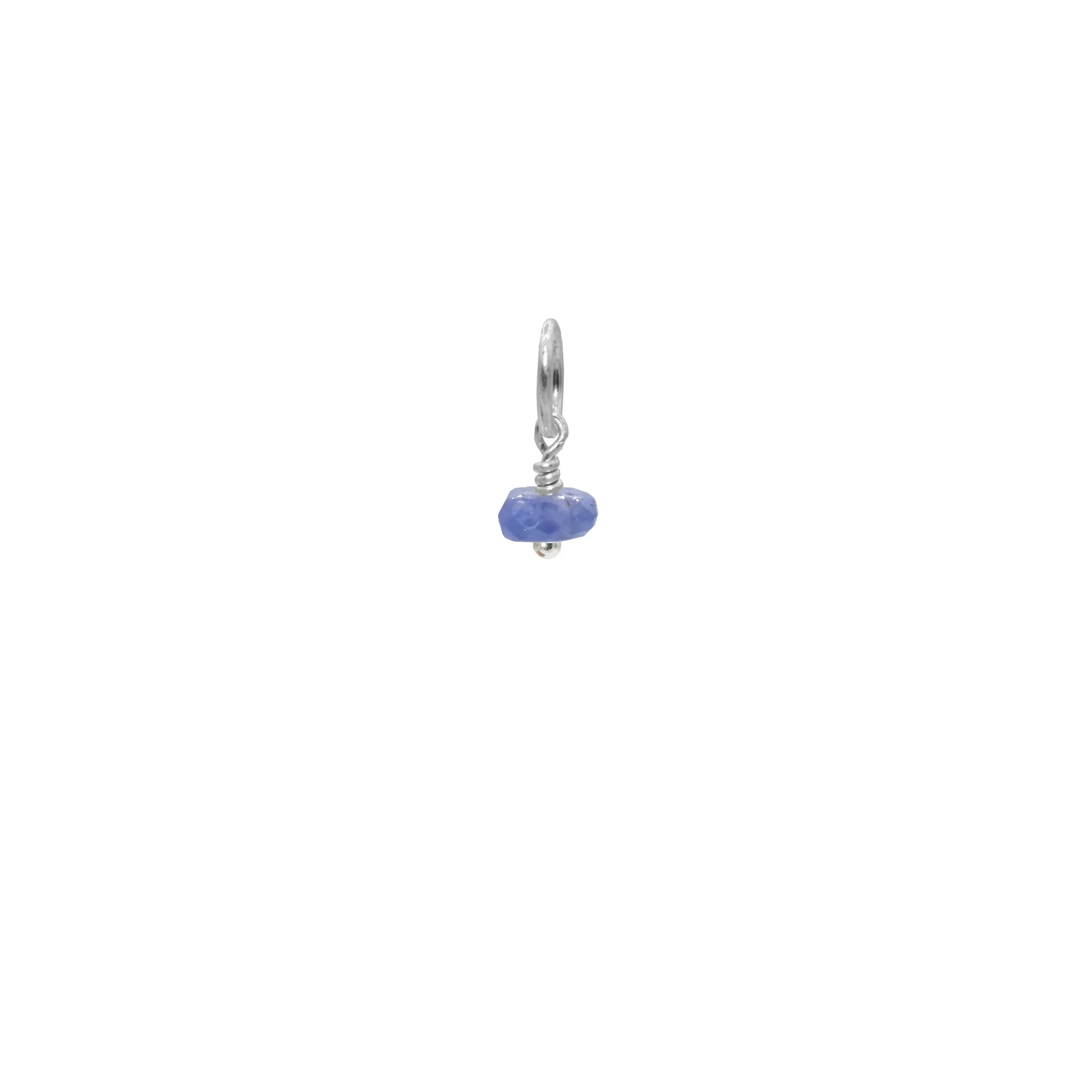 Gemstone Charm (Rondelle)