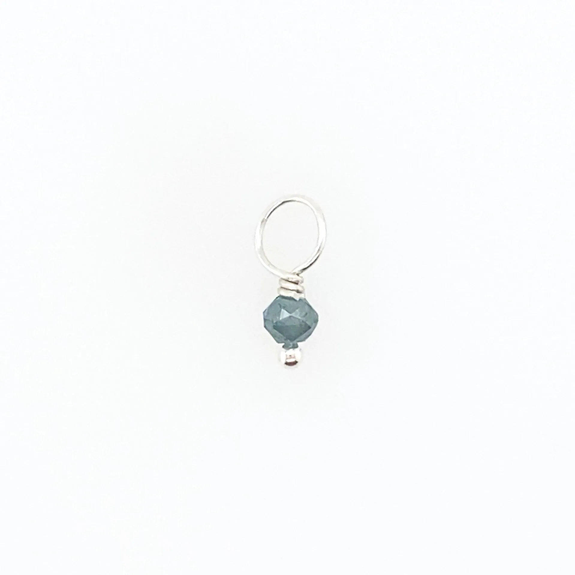 Gemstone Charm (Rondelle)