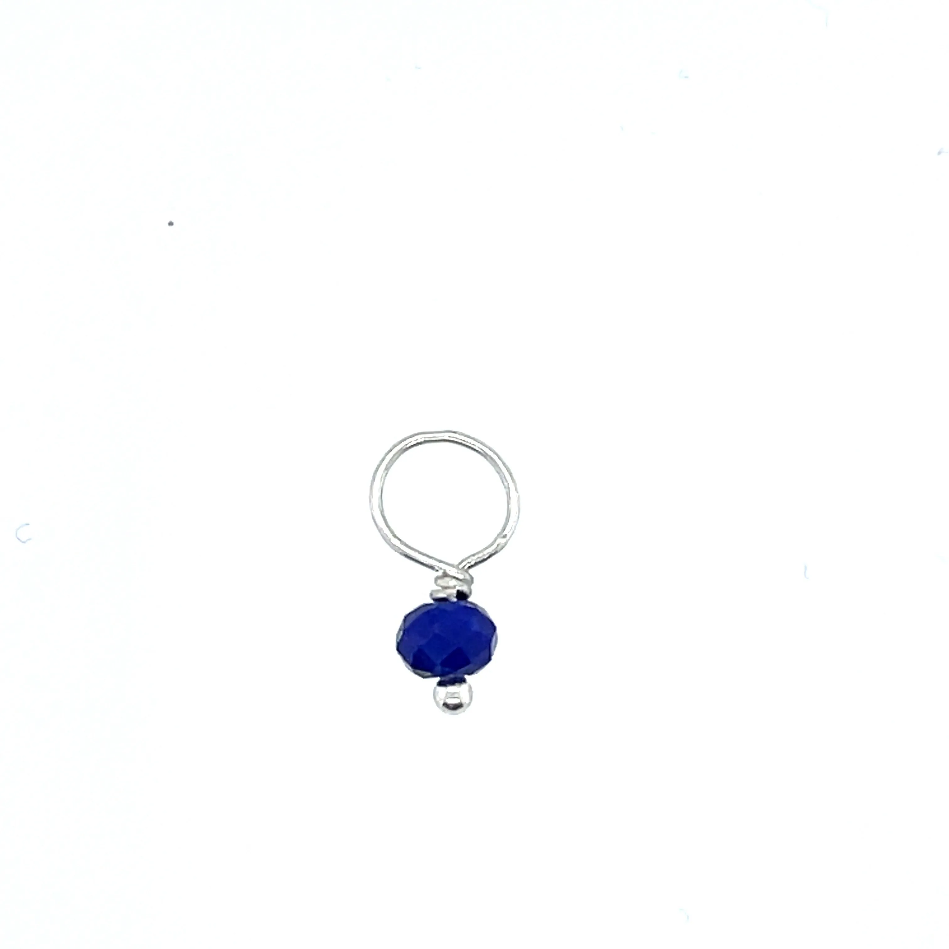 Gemstone Charm (Rondelle)