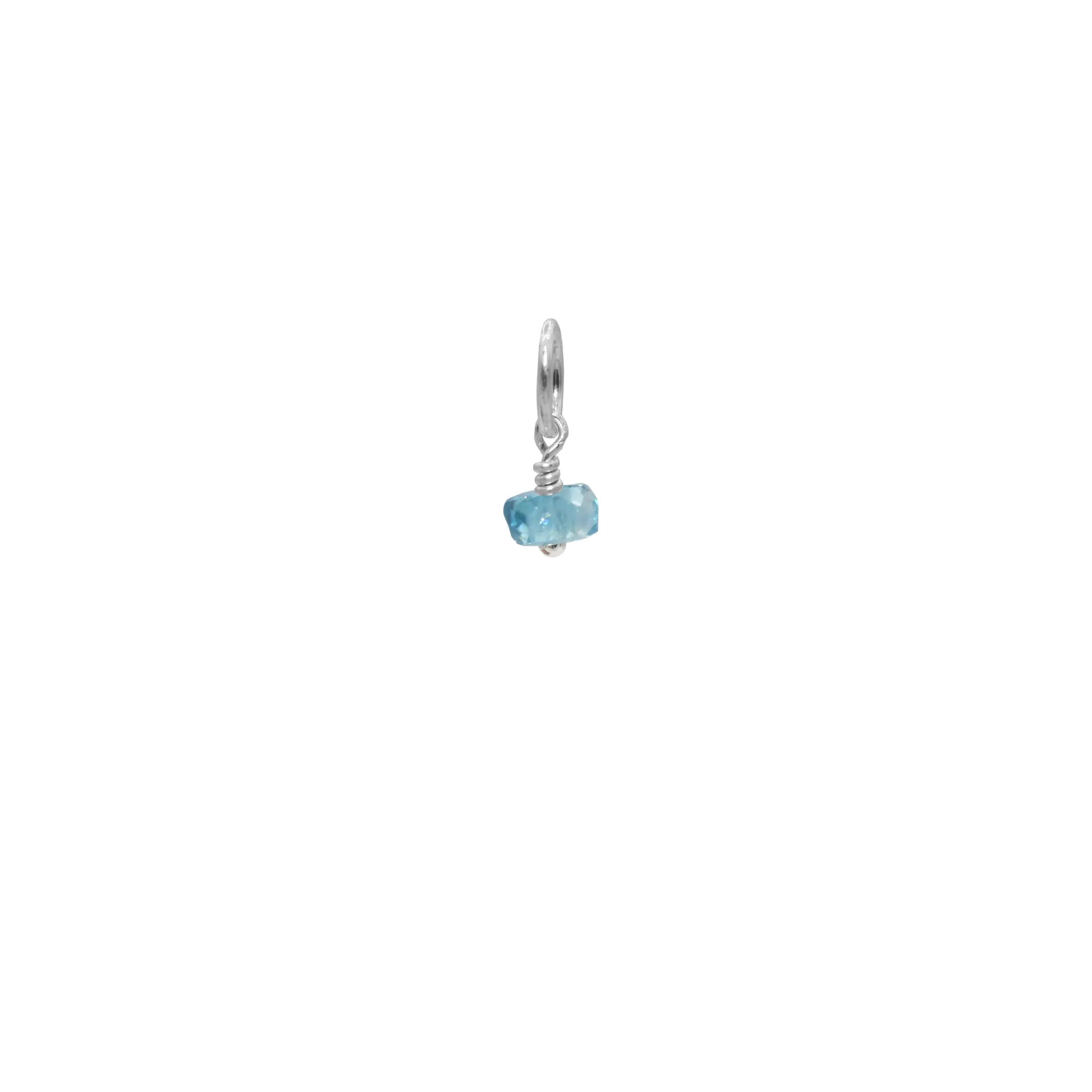 Gemstone Charm (Rondelle)