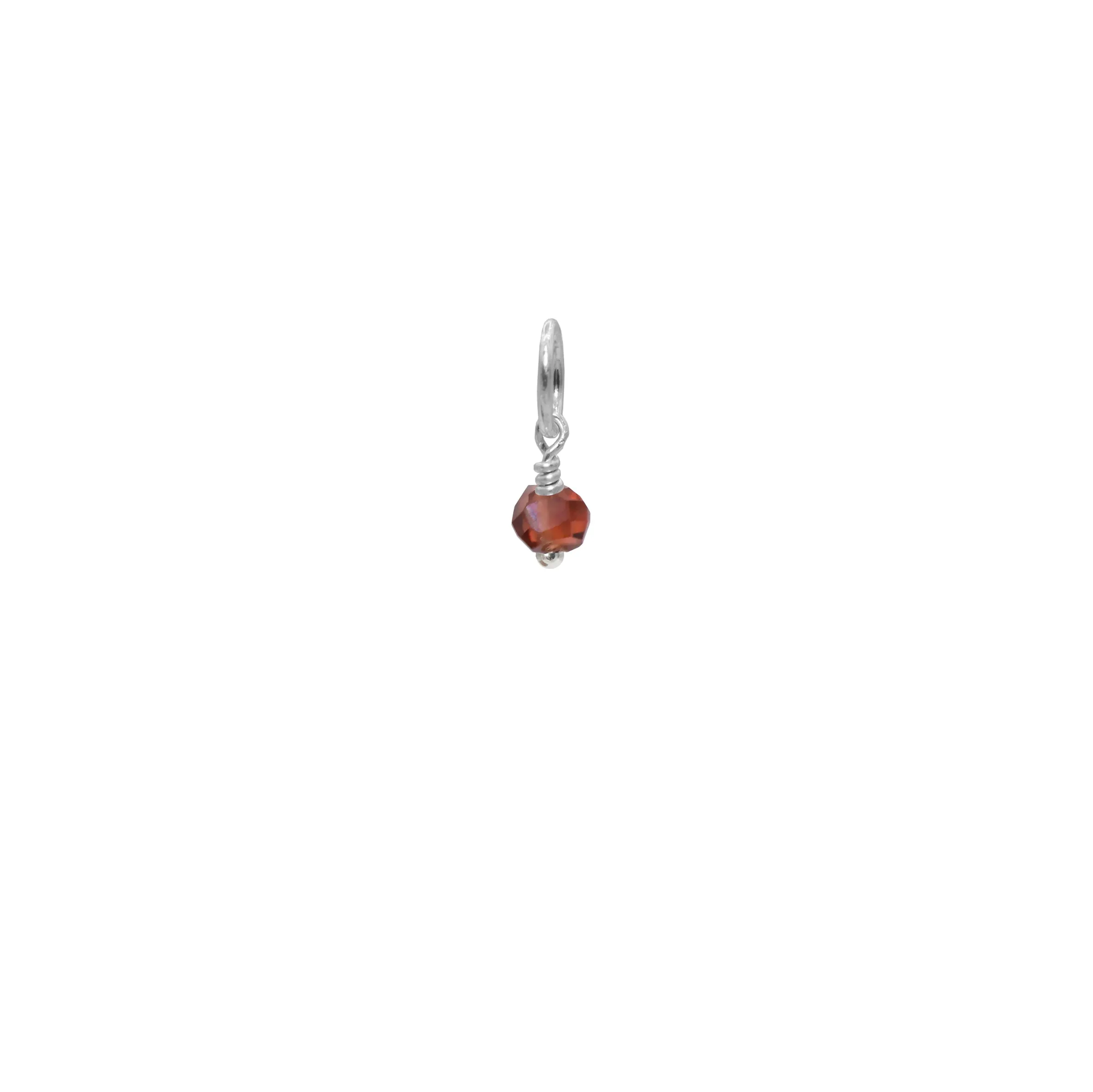 Gemstone Charm (Rondelle)