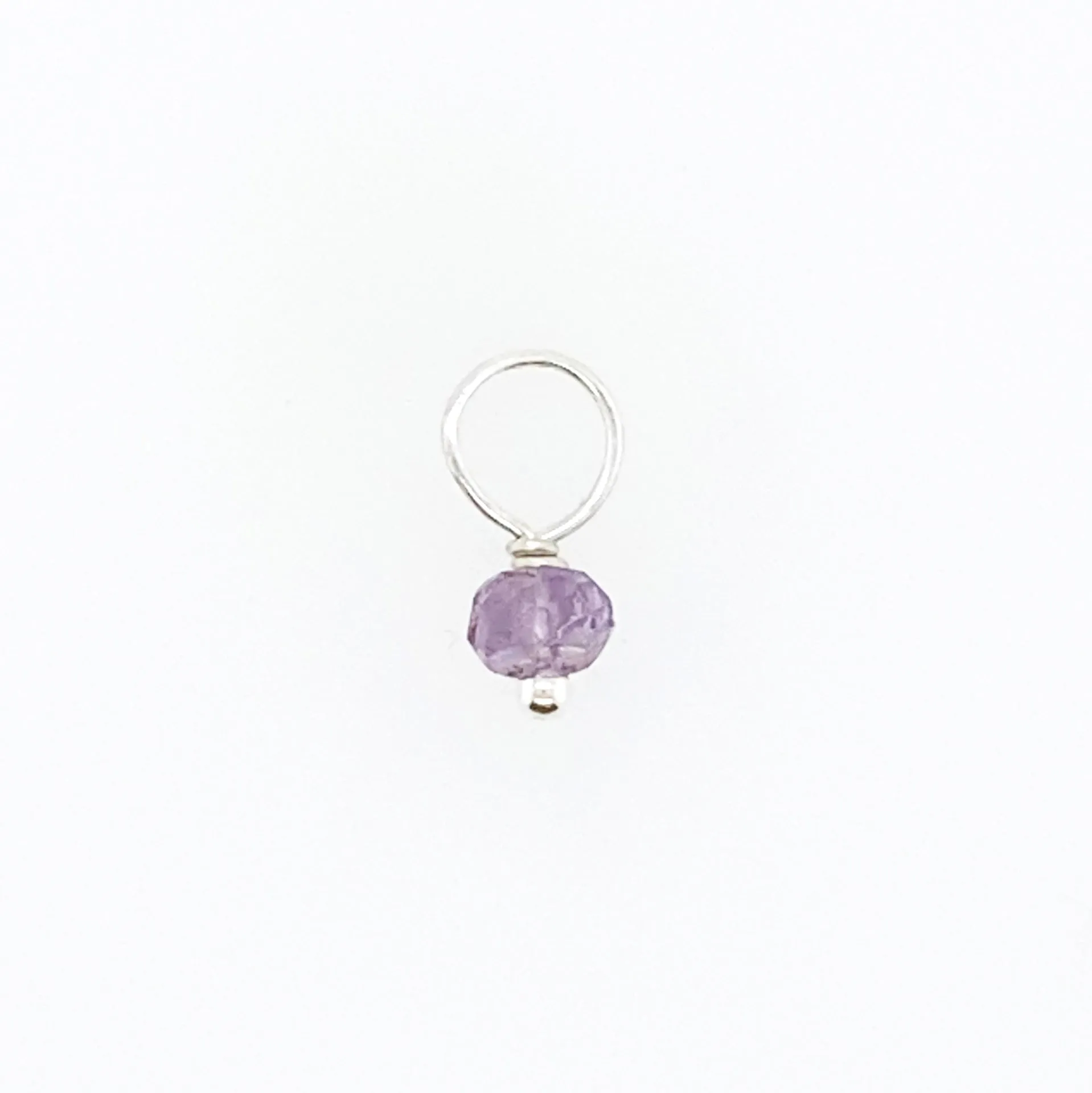 Gemstone Charm (Rondelle)