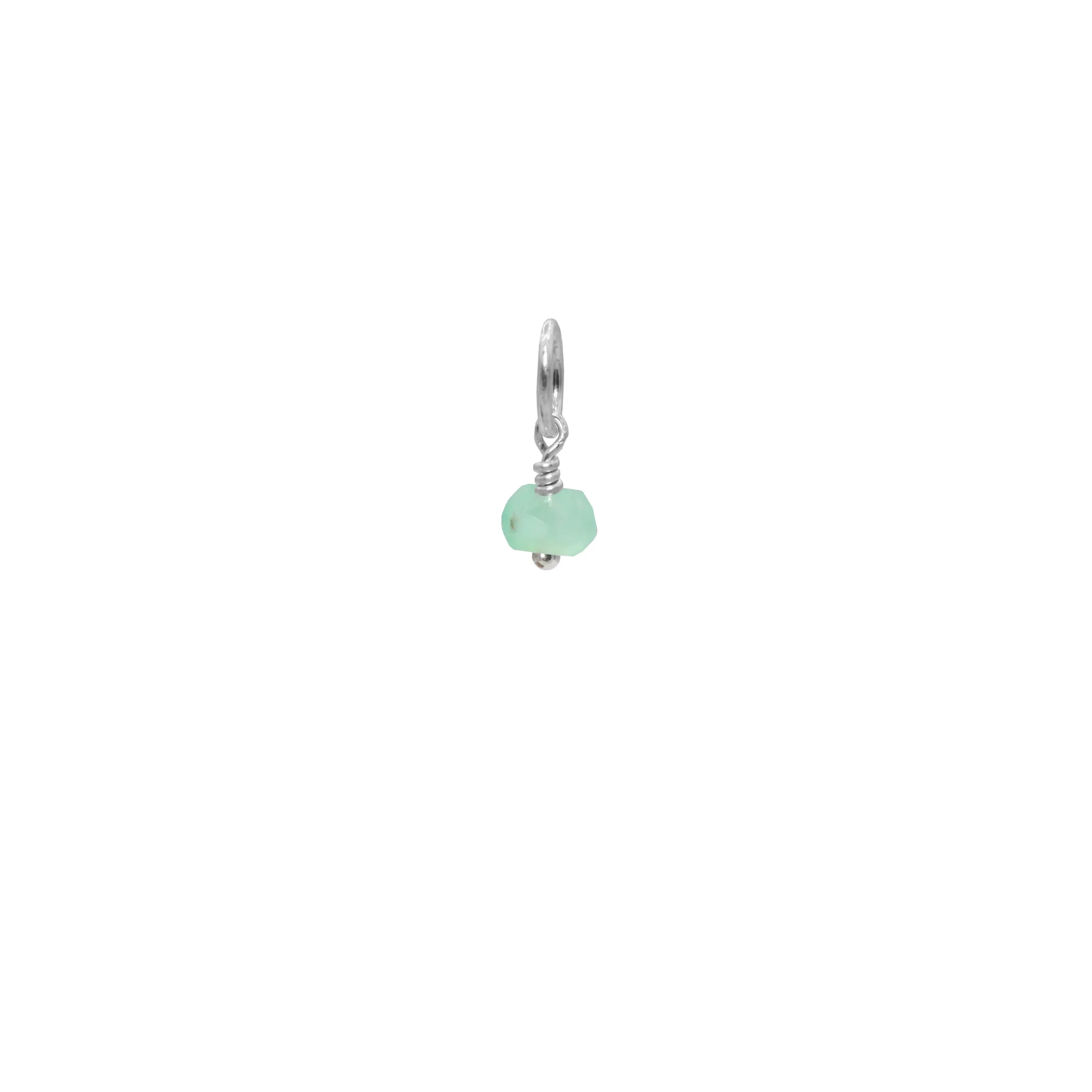 Gemstone Charm (Rondelle)