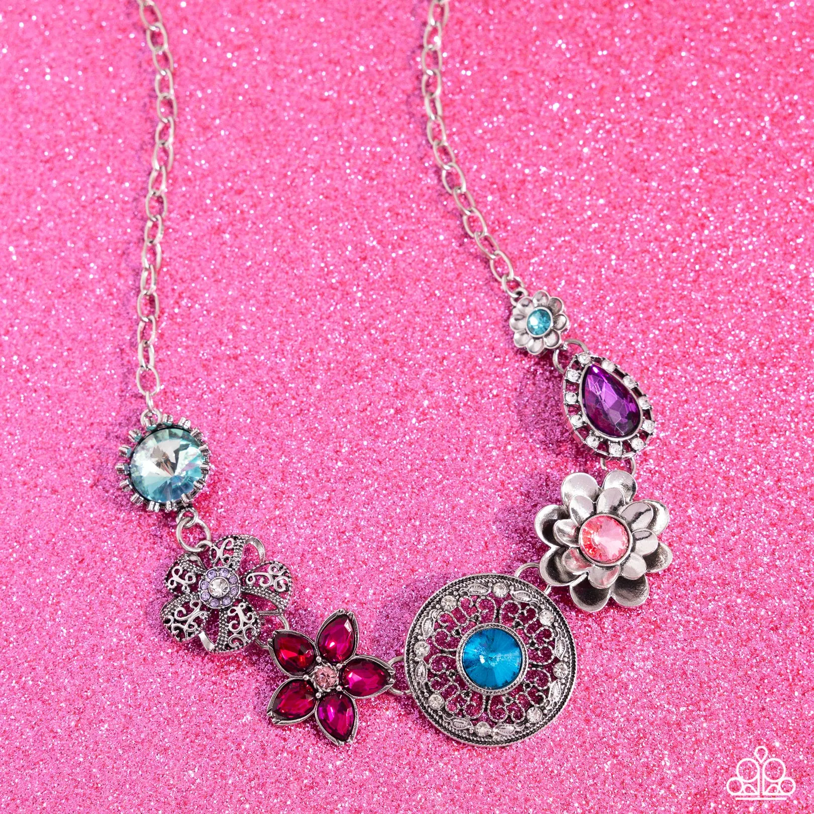 Giddy Garden - Multi Necklace - Paparazzi Accessories