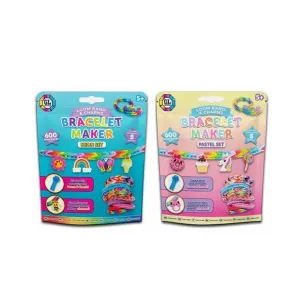 GL Style Loom Band And Charm Set Bracelet Assorted