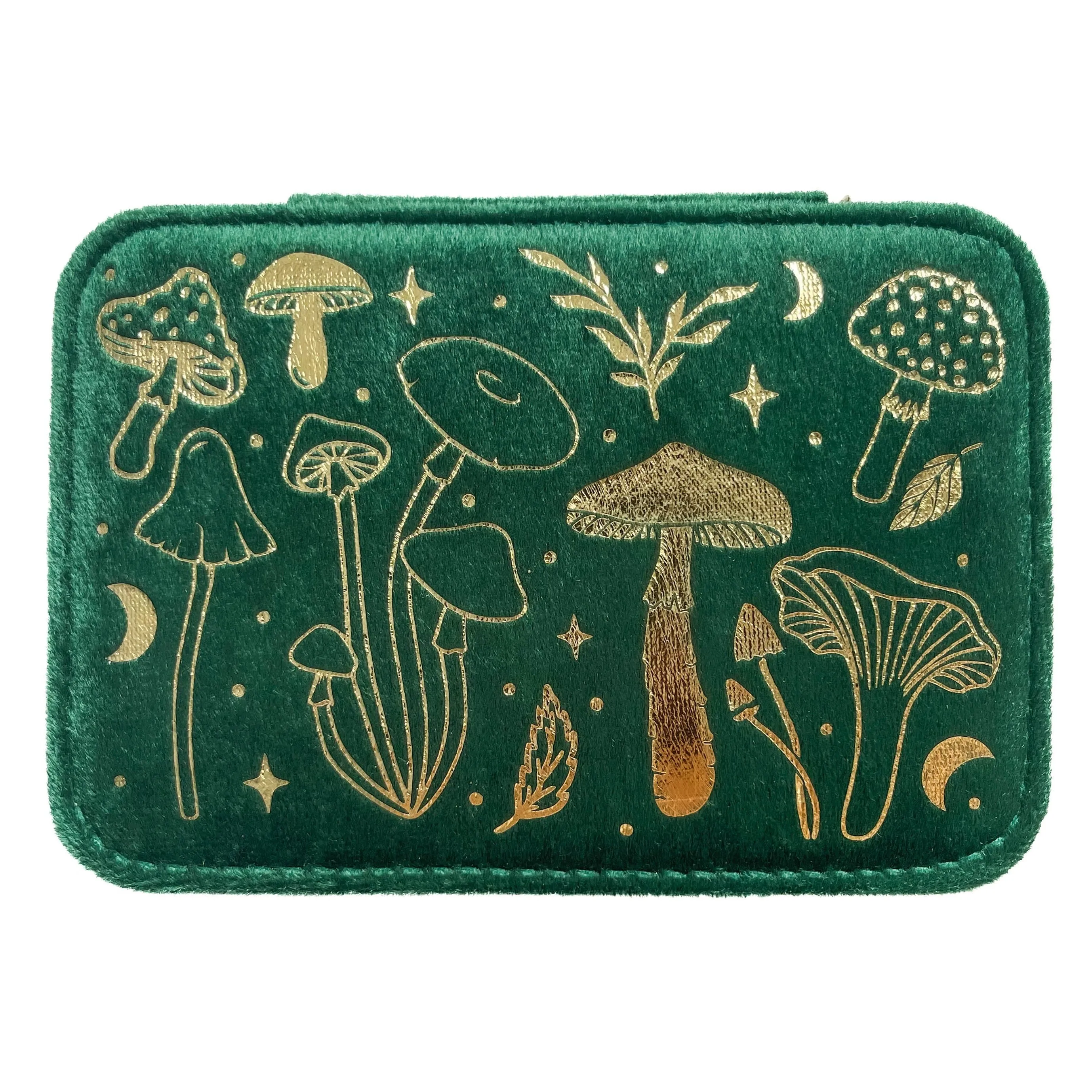 Green Witch Mushroom Jewellery Box