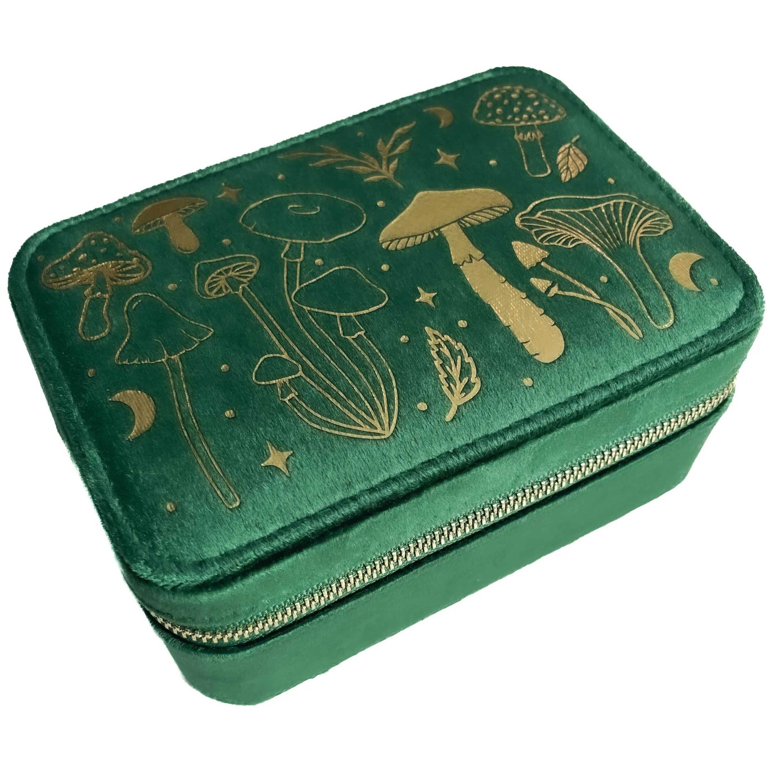 Green Witch Mushroom Jewellery Box