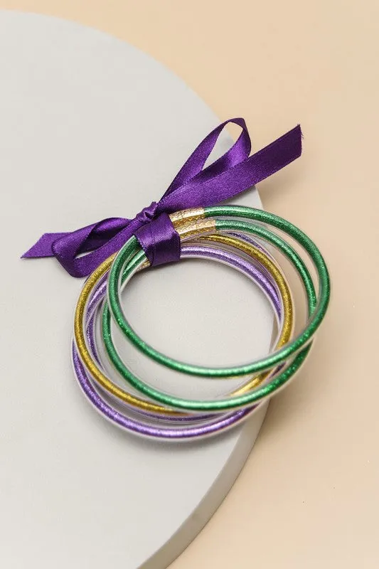 Jelly Bangle Bracelets/