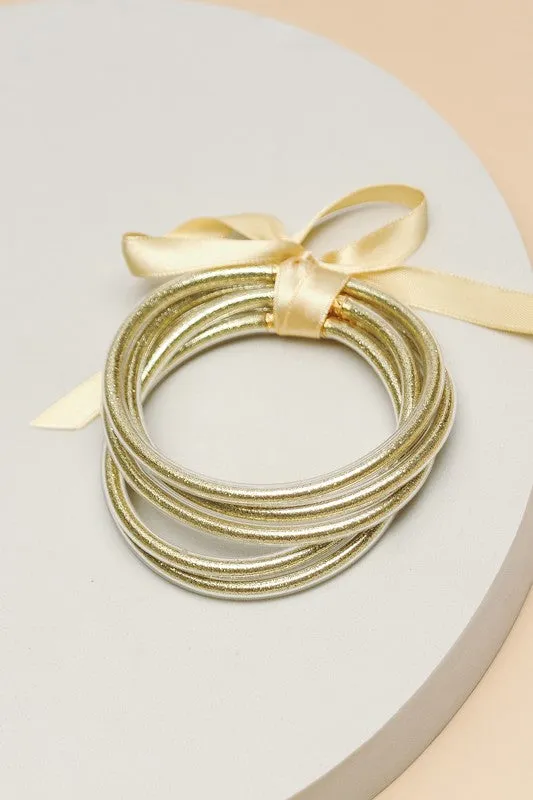 Jelly Bangle Bracelets/