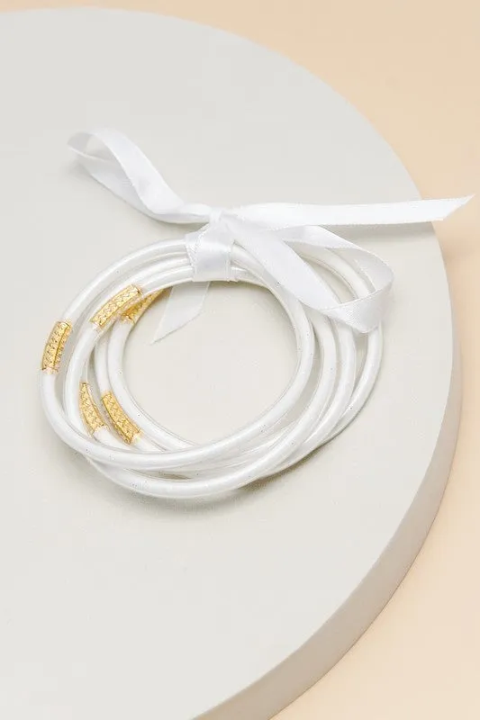 Jelly Bangle Bracelets/