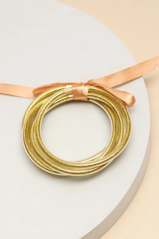 Jelly Bangle Bracelets/