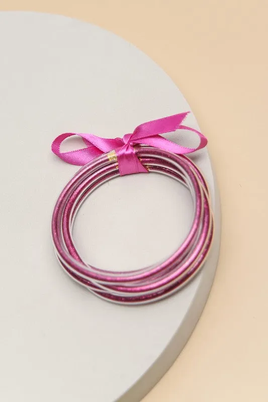 Jelly Bangle Bracelets/