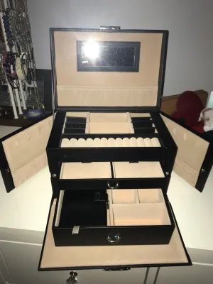 Jewelry Box, Girls Jewelry Organizer, Mini Travel Case