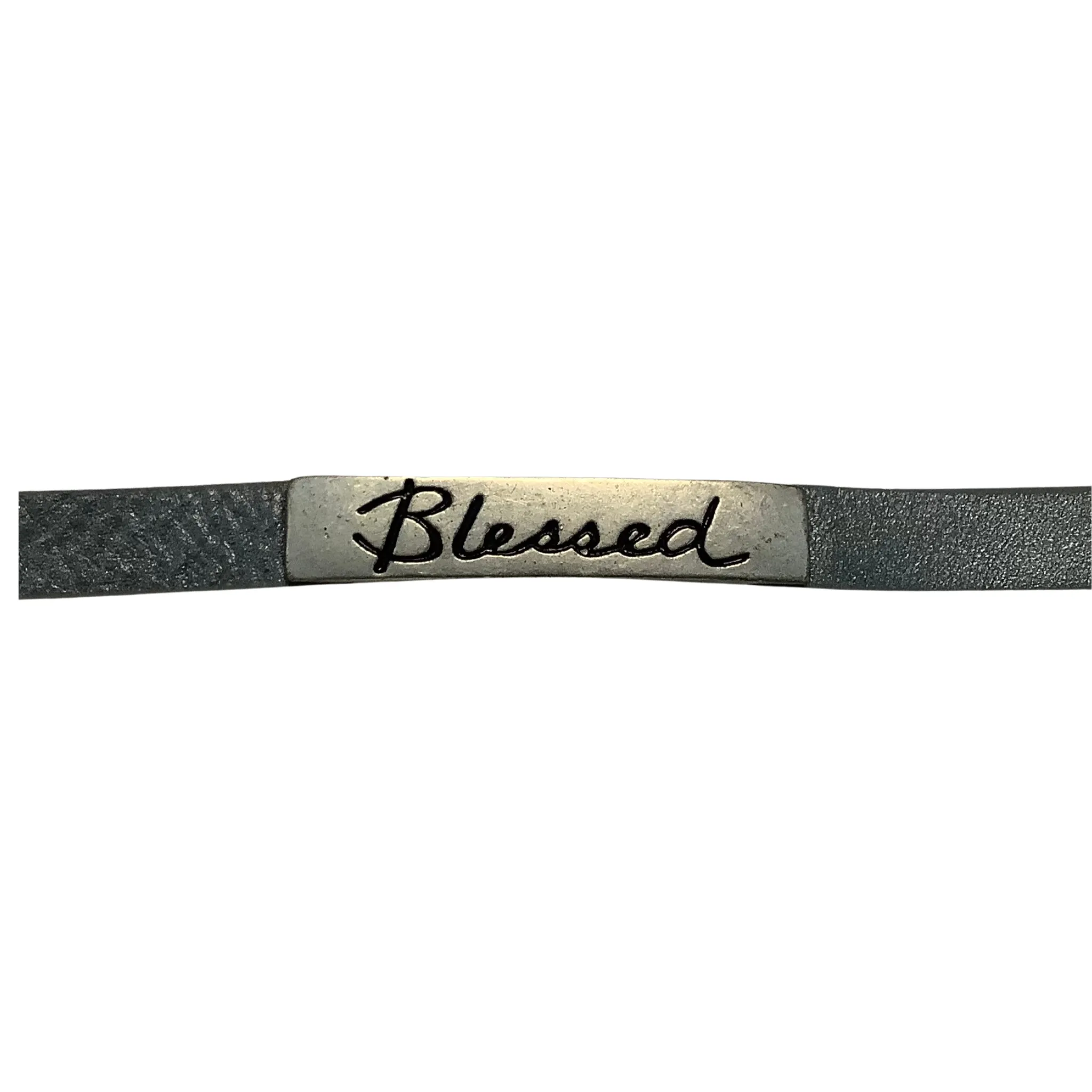 Leather Word Bracelets