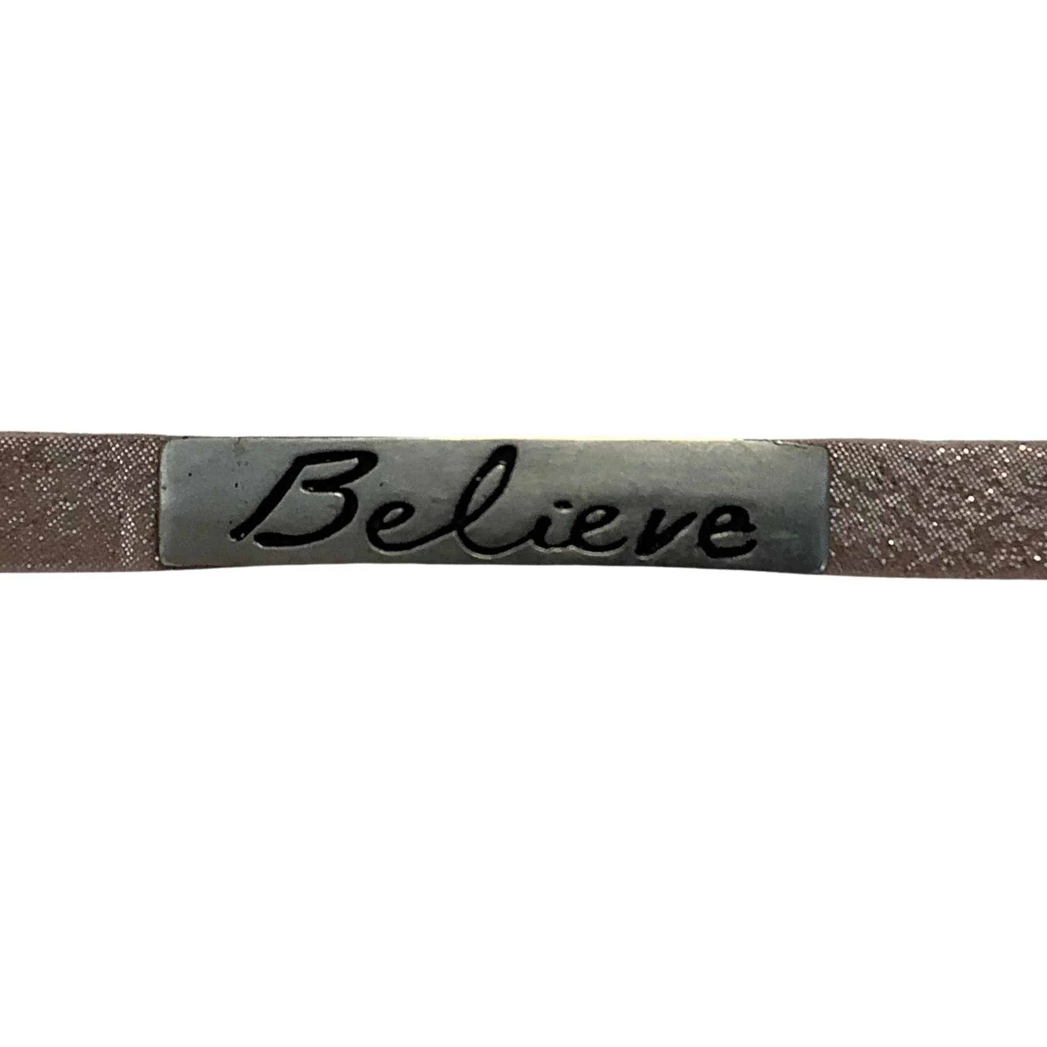 Leather Word Bracelets
