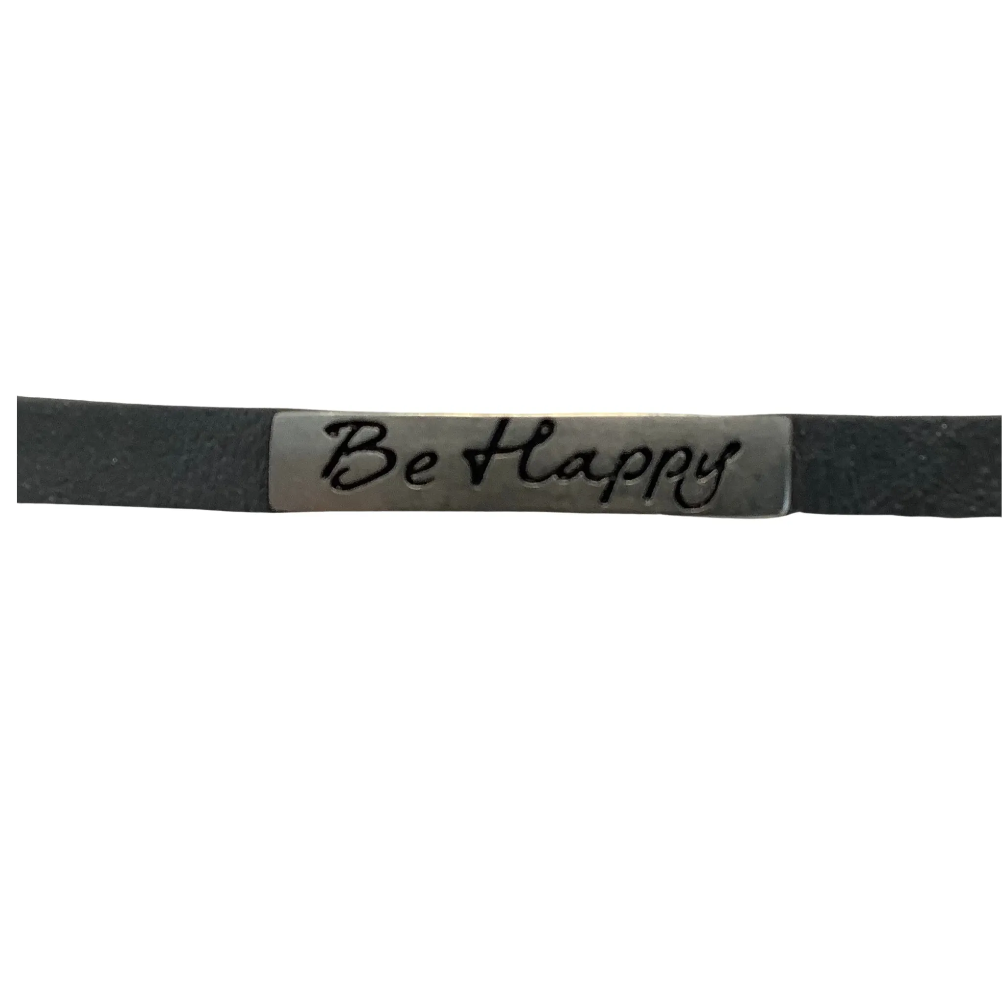 Leather Word Bracelets