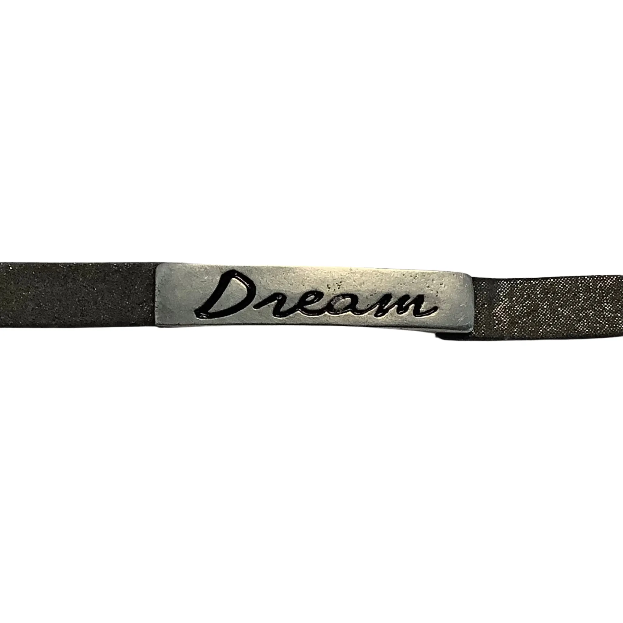 Leather Word Bracelets
