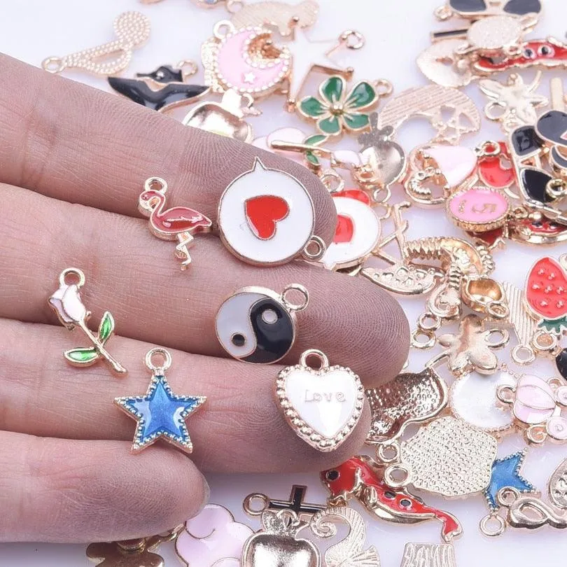 Random Mix Cute Floating Charms
