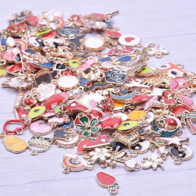 Random Mix Cute Floating Charms